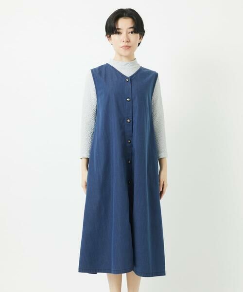 Maison de CINQ / メゾン ドゥ サンク ロング・マキシ丈スカート | ビヨンドデニムジャンパースカート | 詳細5