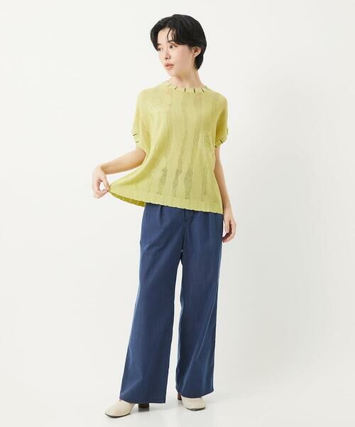 Maison de CINQ / メゾン ドゥ サンク その他トップス | アイレットフラワーニットベスト | 詳細21