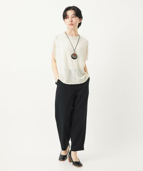 Maison de CINQ / メゾン ドゥ サンク その他トップス | アイレットフラワーニットベスト | 詳細28