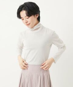 Maison de CINQ / メゾン ドゥ サンク カットソー | [日本製]コットンチュールハイネックプルオーバー