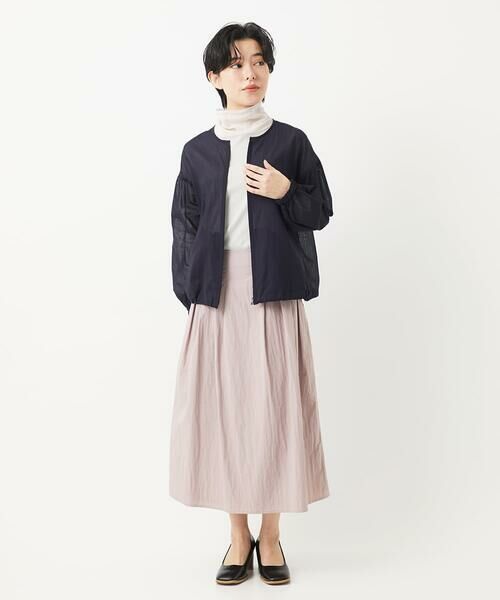 Maison de CINQ / メゾン ドゥ サンク カットソー | [日本製]コットンチュールハイネックプルオーバー | 詳細19