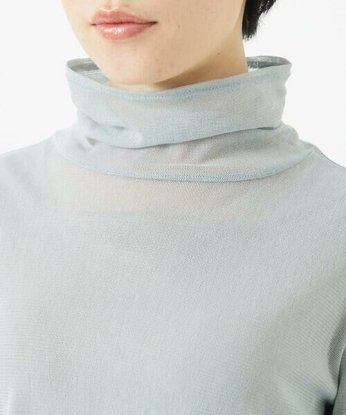 Maison de CINQ / メゾン ドゥ サンク カットソー | [日本製]コットンチュールハイネックプルオーバー | 詳細6