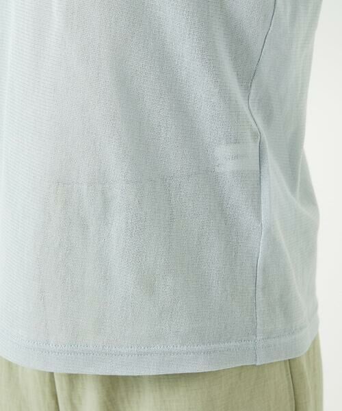 Maison de CINQ / メゾン ドゥ サンク カットソー | [日本製]コットンチュールハイネックプルオーバー | 詳細8