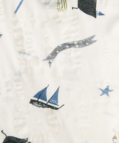 Maison de CINQ / メゾン ドゥ サンク カットソー | [日本製]バスルームリップルプリントカットソー | 詳細10