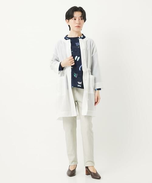 Maison de CINQ / メゾン ドゥ サンク カットソー | [日本製]バスルームリップルプリントカットソー | 詳細20