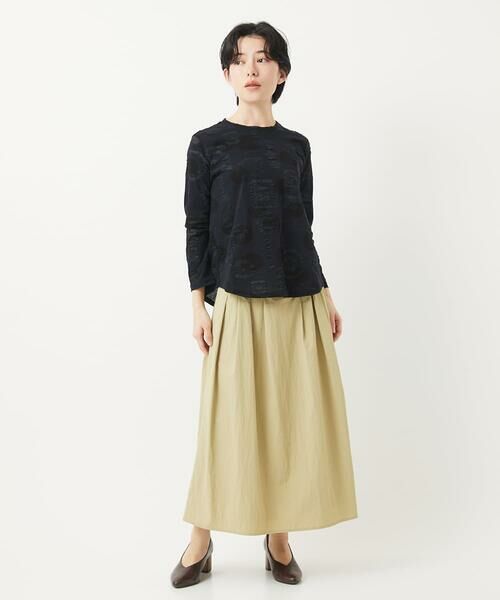 Maison de CINQ / メゾン ドゥ サンク カットソー | [日本製]ドットリップルプリントカットソー | 詳細23