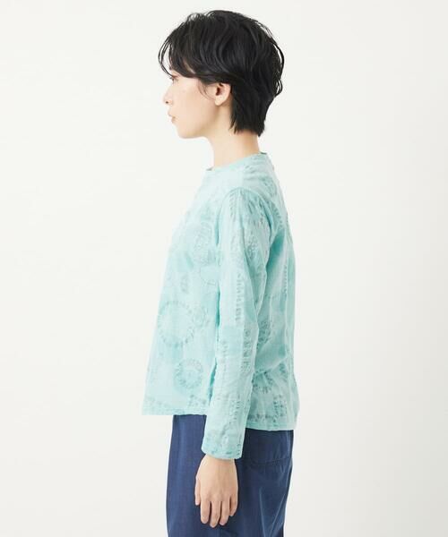 Maison de CINQ / メゾン ドゥ サンク カットソー | [日本製]ドットリップルプリントカットソー | 詳細5