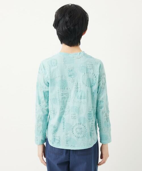 Maison de CINQ / メゾン ドゥ サンク カットソー | [日本製]ドットリップルプリントカットソー | 詳細6