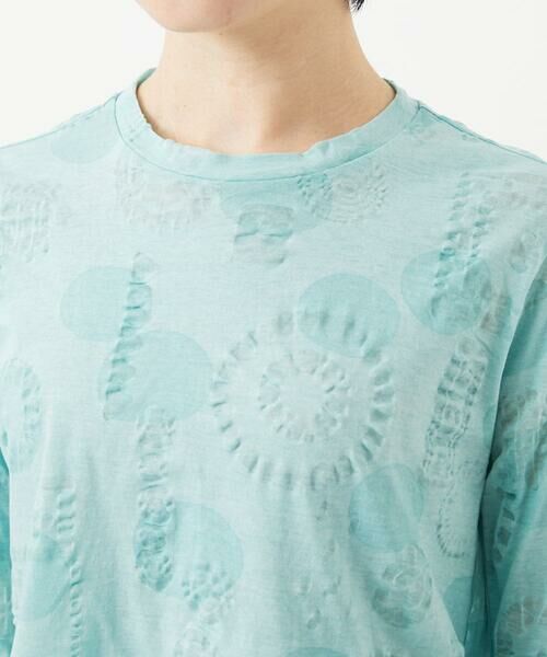 Maison de CINQ / メゾン ドゥ サンク カットソー | [日本製]ドットリップルプリントカットソー | 詳細7