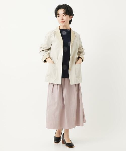 Maison de CINQ / メゾン ドゥ サンク カットソー | [日本製]強撚コットンドットジャガードカットソー | 詳細12