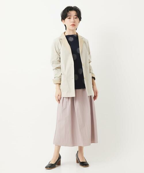 Maison de CINQ / メゾン ドゥ サンク カットソー | [日本製]強撚コットンドットジャガードカットソー | 詳細13