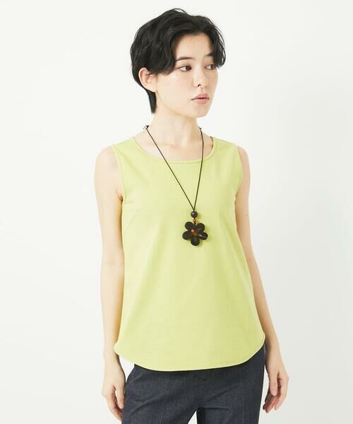 Maison de CINQ / メゾン ドゥ サンク カットソー | [日本製]エココットンタンクトップ | 詳細1