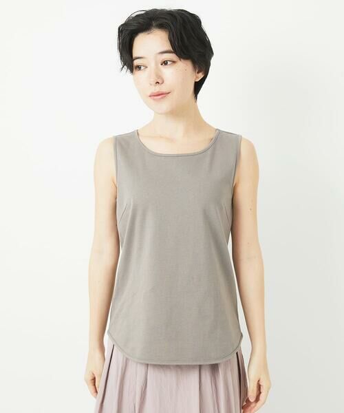 Maison de CINQ / メゾン ドゥ サンク カットソー | [日本製]エココットンタンクトップ | 詳細2