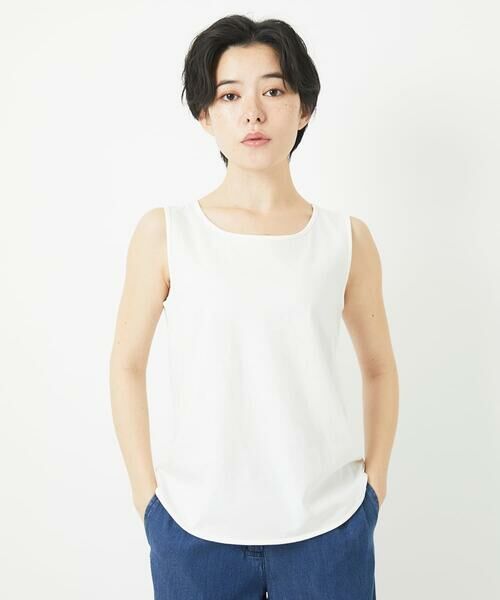 Maison de CINQ / メゾン ドゥ サンク カットソー | [日本製]エココットンタンクトップ | 詳細3