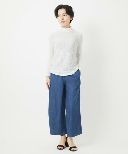 Maison de CINQ / メゾン ドゥ サンク カットソー | メロンメッシュハイネックプルオーバー | 詳細20