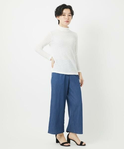 Maison de CINQ / メゾン ドゥ サンク カットソー | メロンメッシュハイネックプルオーバー | 詳細21