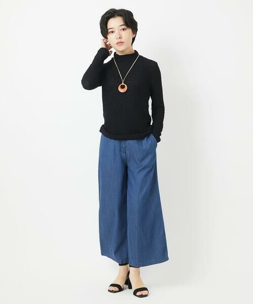 Maison de CINQ / メゾン ドゥ サンク カットソー | メロンメッシュハイネックプルオーバー | 詳細28