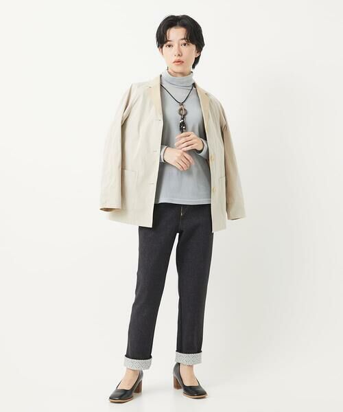 Maison de CINQ / メゾン ドゥ サンク その他パンツ | [日本製]デニムレースプリントパンツ | 詳細19