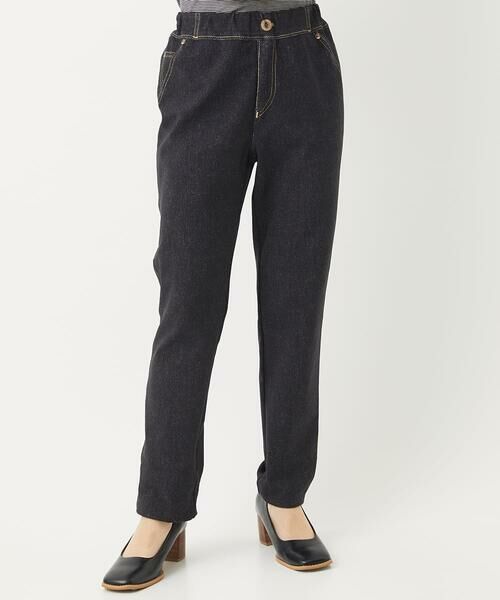 Maison de CINQ / メゾン ドゥ サンク その他パンツ | [日本製]デニムレースプリントパンツ | 詳細2