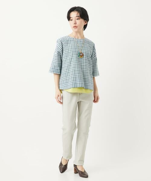 Maison de CINQ / メゾン ドゥ サンク その他パンツ | [日本製]デニムレースプリントパンツ | 詳細29