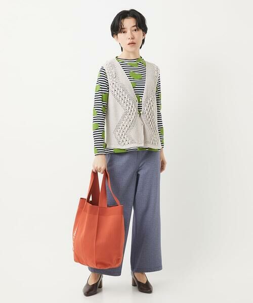 Maison de CINQ / メゾン ドゥ サンク その他パンツ | [リバーシブル]裏コットンプリントパンツ | 詳細24