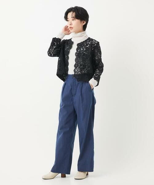 Maison de CINQ / メゾン ドゥ サンク その他パンツ | ビヨンドデニムワイドパンツ | 詳細12