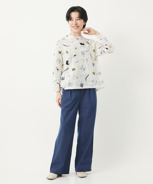 Maison de CINQ / メゾン ドゥ サンク その他パンツ | ビヨンドデニムワイドパンツ | 詳細23