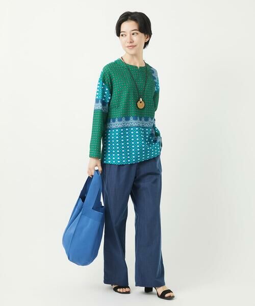 Maison de CINQ / メゾン ドゥ サンク その他パンツ | ビヨンドデニムワイドパンツ | 詳細28