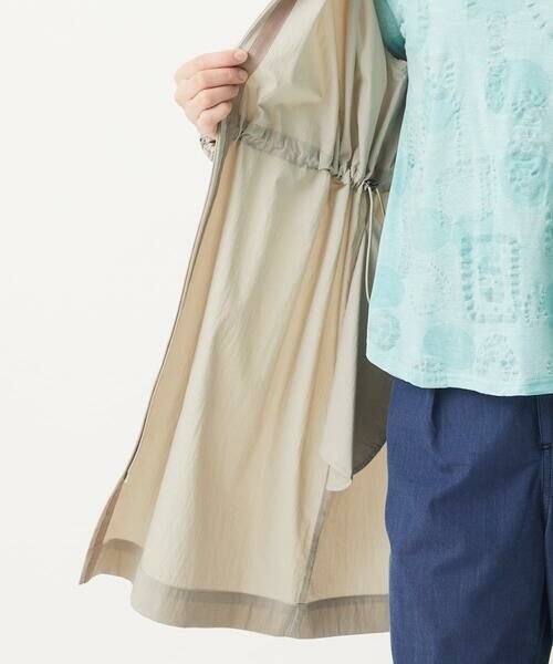 Maison de CINQ / メゾン ドゥ サンク その他アウター | マイクロストライプストレッチコート | 詳細19