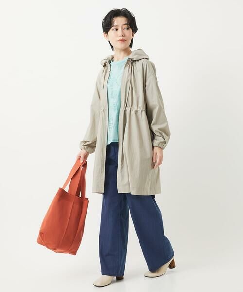 Maison de CINQ / メゾン ドゥ サンク その他アウター | マイクロストライプストレッチコート | 詳細24