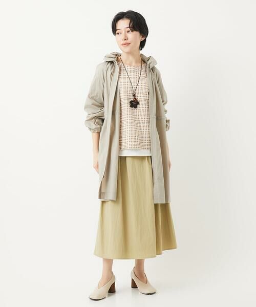 Maison de CINQ / メゾン ドゥ サンク その他アウター | マイクロストライプストレッチコート | 詳細25