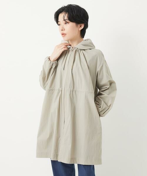 Maison de CINQ / メゾン ドゥ サンク その他アウター | マイクロストライプストレッチコート | 詳細3