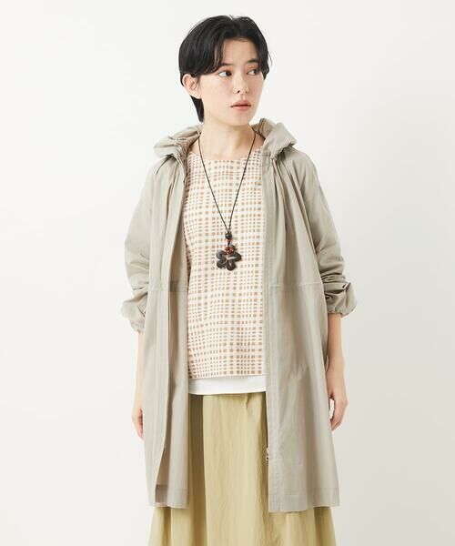 Maison de CINQ / メゾン ドゥ サンク その他アウター | マイクロストライプストレッチコート | 詳細5