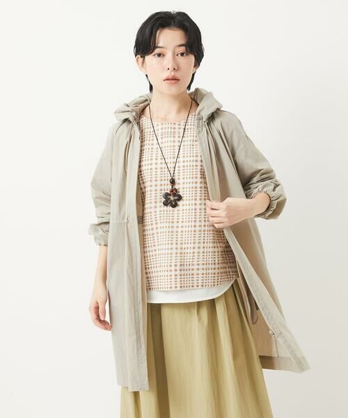 Maison de CINQ / メゾン ドゥ サンク その他アウター | マイクロストライプストレッチコート | 詳細6