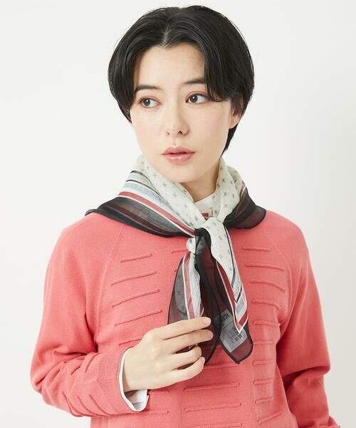 Maison de CINQ / メゾン ドゥ サンク マフラー・ショール・スヌード・ストール | シルクマリンスカーフ | 詳細2