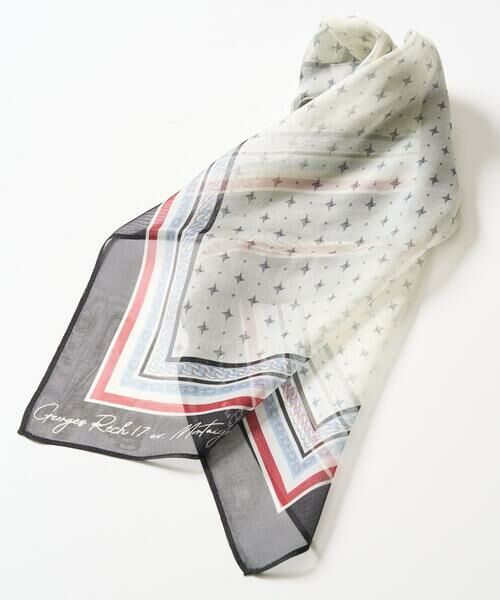 Maison de CINQ / メゾン ドゥ サンク マフラー・ショール・スヌード・ストール | シルクマリンスカーフ | 詳細4