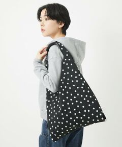 Maison de CINQ / メゾン ドゥ サンク トートバッグ | ニットジャガードトライアングルトートバッグ