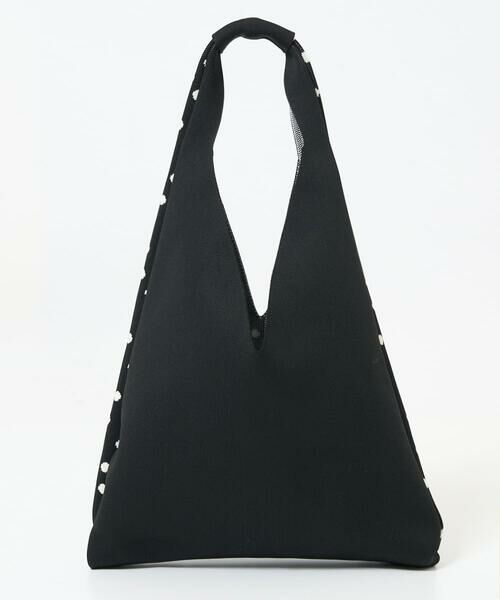 Maison de CINQ / メゾン ドゥ サンク トートバッグ | ニットジャガードトライアングルトートバッグ | 詳細4