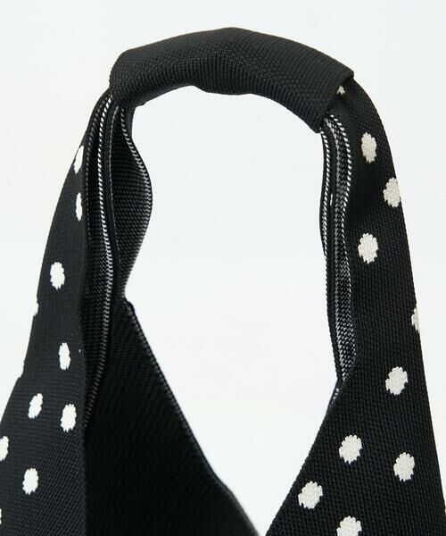 Maison de CINQ / メゾン ドゥ サンク トートバッグ | ニットジャガードトライアングルトートバッグ | 詳細6