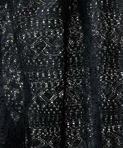 Maison de CINQ / メゾン ドゥ サンク シャツ・ブラウス | 【セットアップ対応】幾何ボーダーレースプリーツブラウス | 詳細11