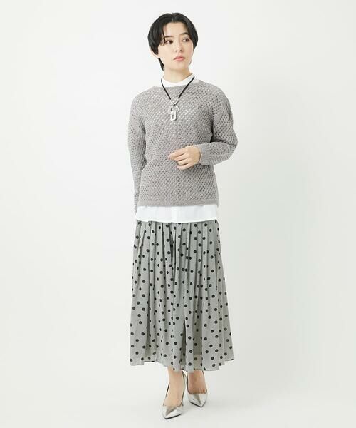 Maison de CINQ / メゾン ドゥ サンク ニット・セーター | [日本製]ホールガーメントラメリリーニット | 詳細17