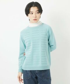 Maison de CINQ / メゾン ドゥ サンク ニット・セーター | ホールガーメントロール柄ニット