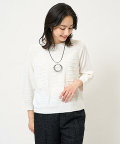 Maison de CINQ / メゾン ドゥ サンク ニット・セーター | ホールガーメントロール柄ニット