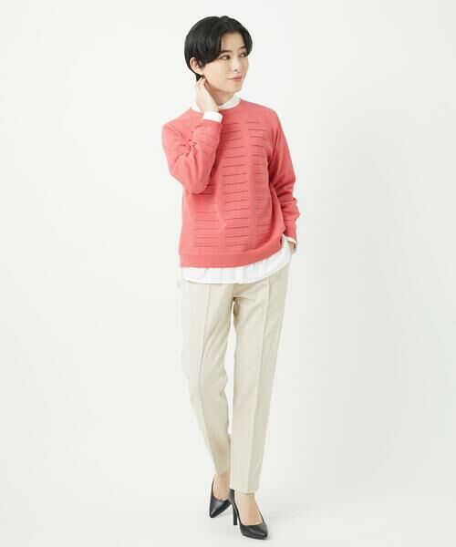 Maison de CINQ / メゾン ドゥ サンク ニット・セーター | ホールガーメントロール柄ニット | 詳細13