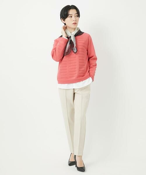 Maison de CINQ / メゾン ドゥ サンク ニット・セーター | ホールガーメントロール柄ニット | 詳細14