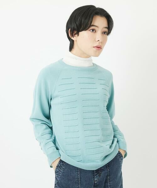 Maison de CINQ / メゾン ドゥ サンク ニット・セーター | ホールガーメントロール柄ニット | 詳細3