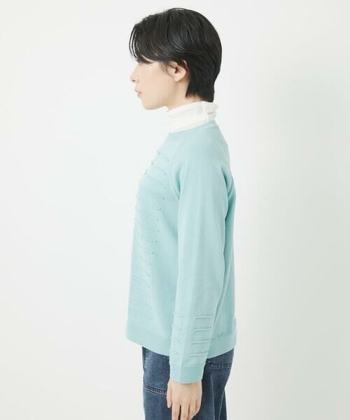 Maison de CINQ / メゾン ドゥ サンク ニット・セーター | ホールガーメントロール柄ニット | 詳細5