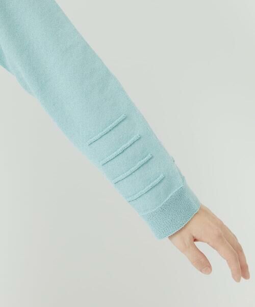 Maison de CINQ / メゾン ドゥ サンク ニット・セーター | ホールガーメントロール柄ニット | 詳細8