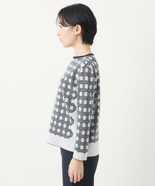 Maison de CINQ / メゾン ドゥ サンク ニット・セーター | [日本製]裏カノコストレッチジャカードニット | 詳細3