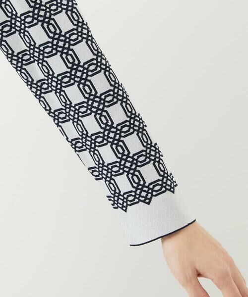 Maison de CINQ / メゾン ドゥ サンク ニット・セーター | [日本製]裏カノコストレッチジャカードニット | 詳細6